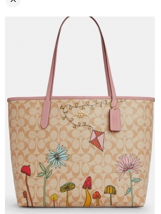 Coach Handbags - NWT Observed by Us COACH outlet LARGE CITY TOTE